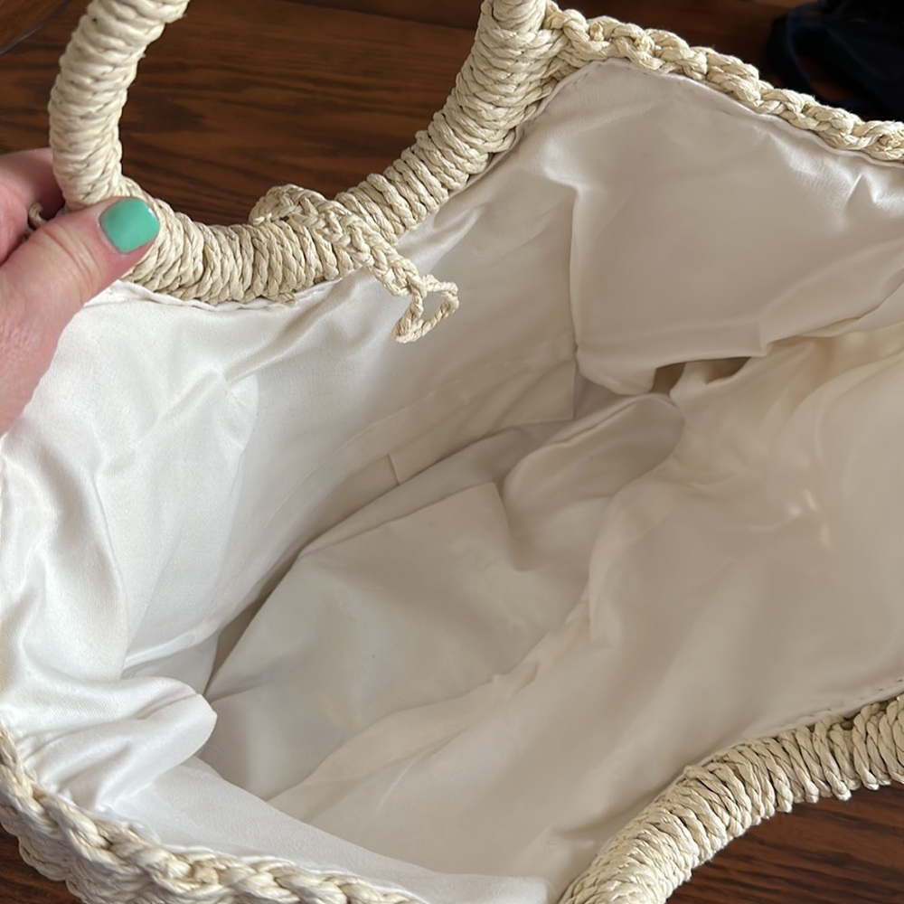 Straw Handbag - Picture 3 of 3